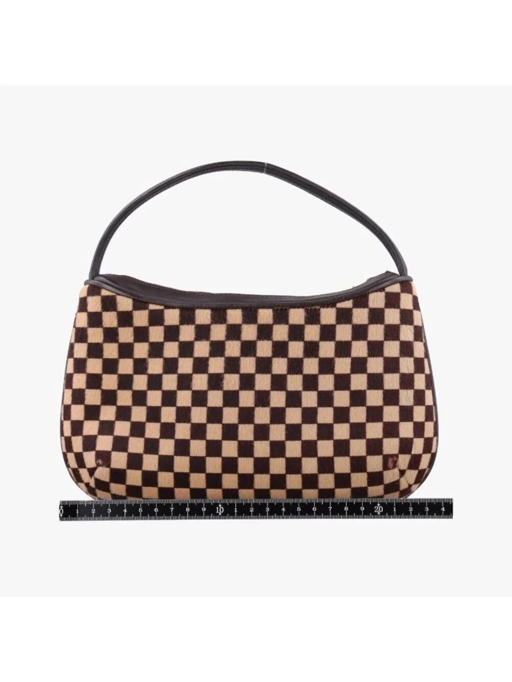 Louis Vuitton Damier Sauvage Brown Beige Calf Hair